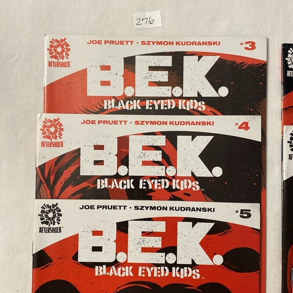 B.E.K. Black Eyed Kids Lot of 7 ~ Vol 3-4-5-6-7-8 & 10 ~ Aftershock - Picture 9 of 12